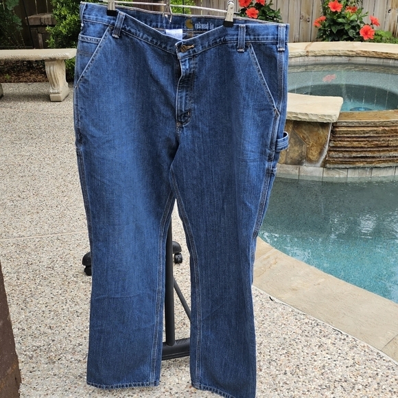 Nwot CARHARTT relaxed fit jeans  40×32 - Picture 1 of 16